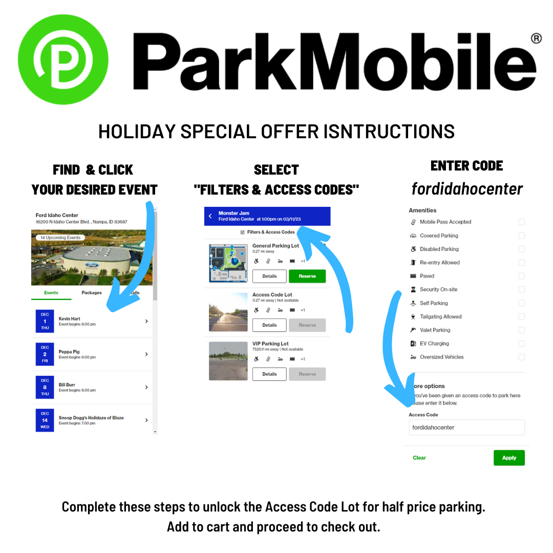 ParkMobile Offer Instructions