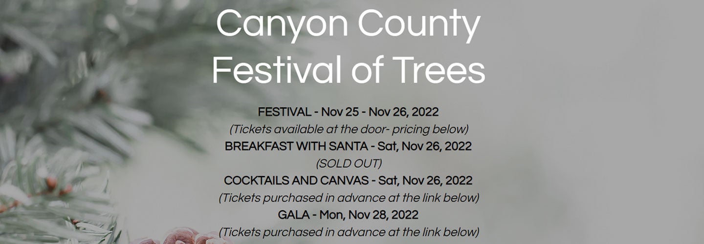 Canyon County Festival of Trees Ford Idaho Center