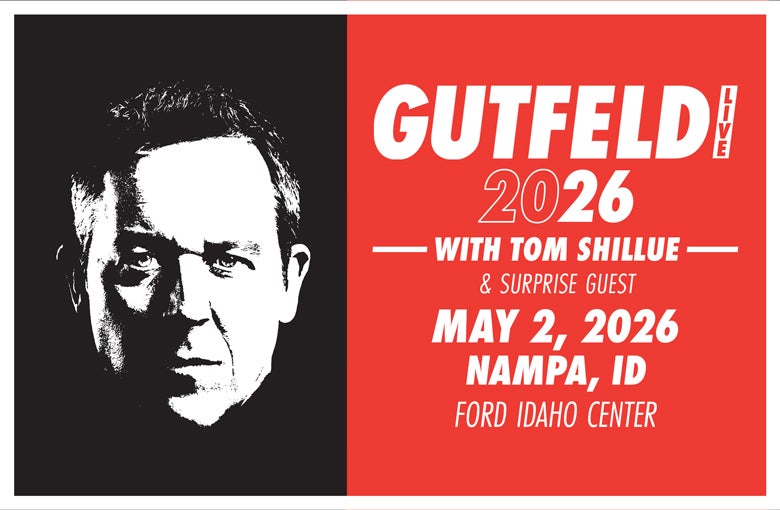 Greg Gutfeld at the Ford Idaho Center on May 2, 2026