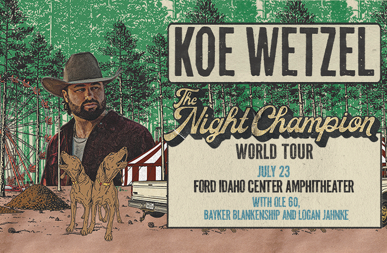 Road Warrior Koe Wetzel Announces 45-City “The Night Champion World Tour”