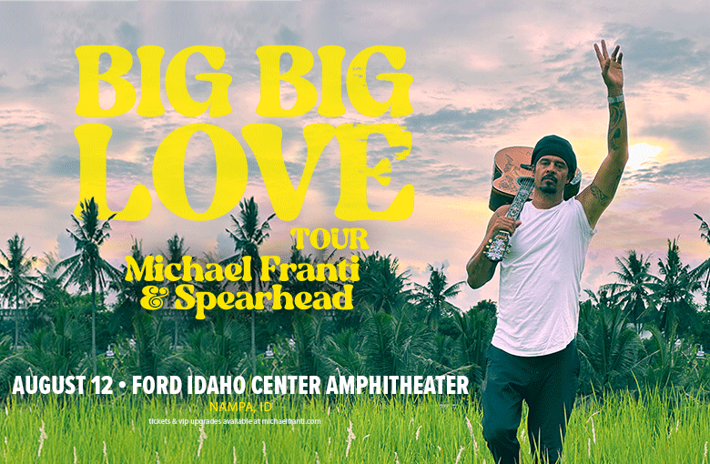 More Info for Michael Franti & Spearhead Set BIG BIG LOVE TOUR '23
