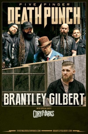 Five finger on sale death punch shows