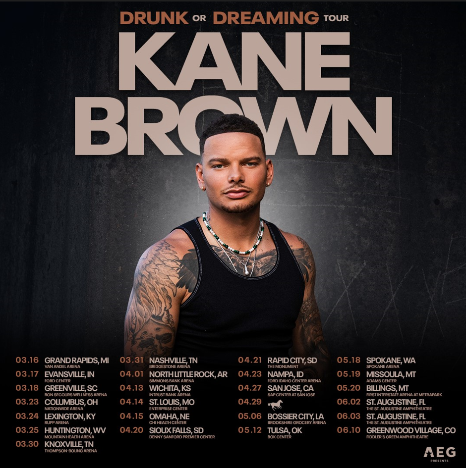 kane brown tour boise idaho