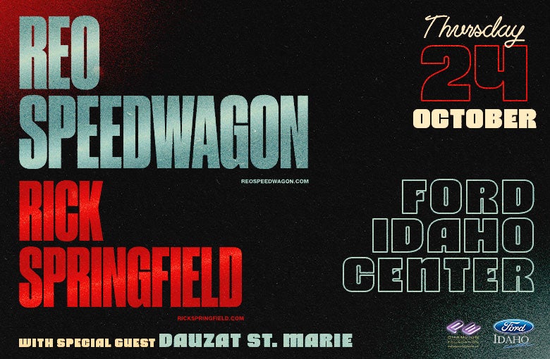 More Info for REO Speedwagon & Rick Springfield