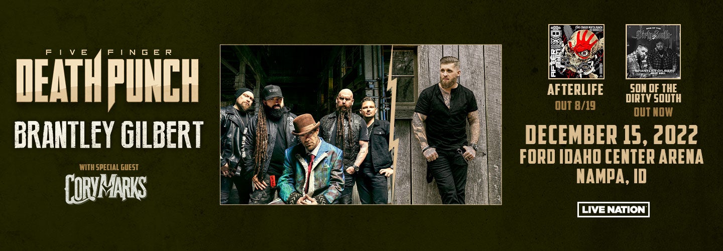 Five Finger Death Punch & Brantley Gilbert