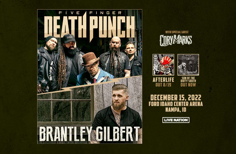 More Info for Five Finger Death Punch & Brantley Gilbert