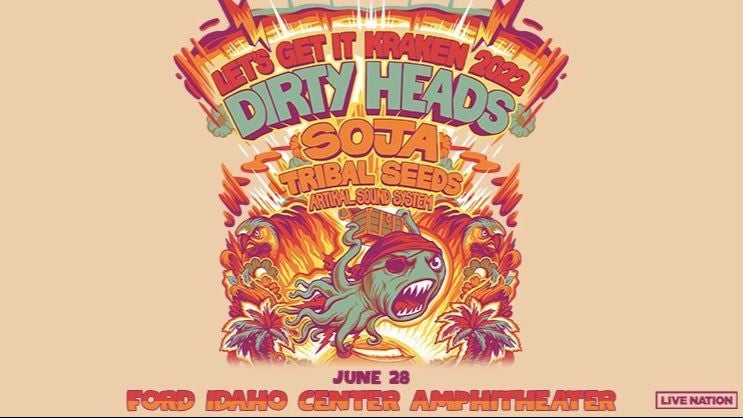More Info for Dirty Heads: Let's Get It Kraken Tour 2022