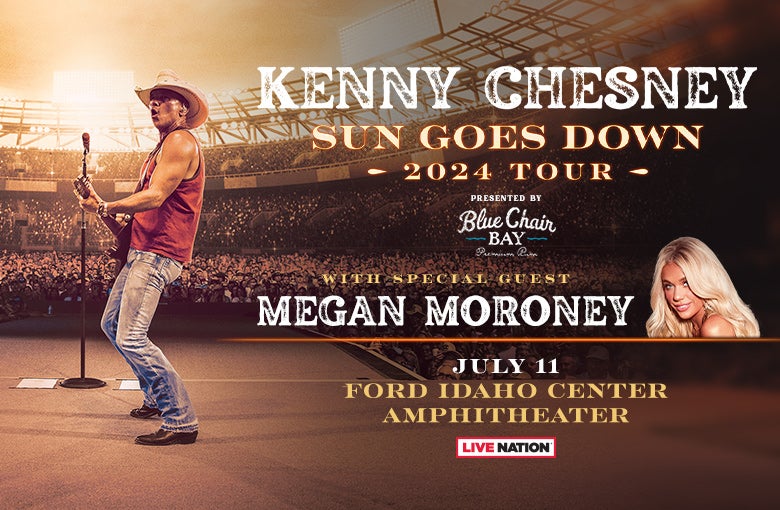 More Info for KENNY CHESNEY ANNOUNCES BOISE STOP ON  SUN GOES DOWN 2024 TOUR