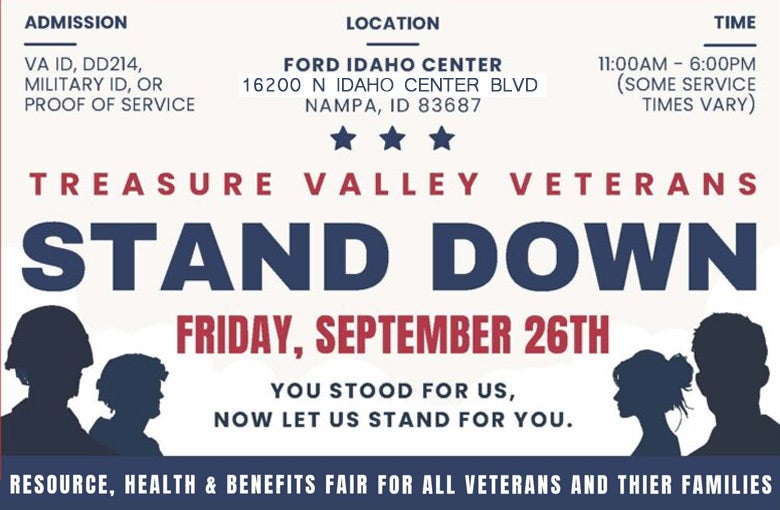 More Info for Treasure Valley Veterans Stand Down